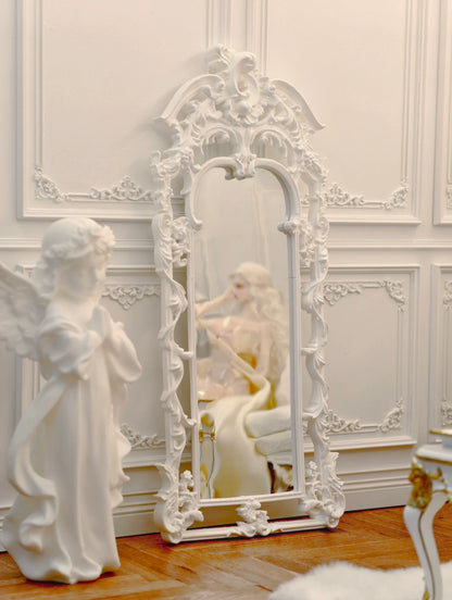 Miroir miniature sur pied pour poupée BJD, échelle 1:6, échelle 1:4, échelle 1:3, pour maison de poupée Blythe