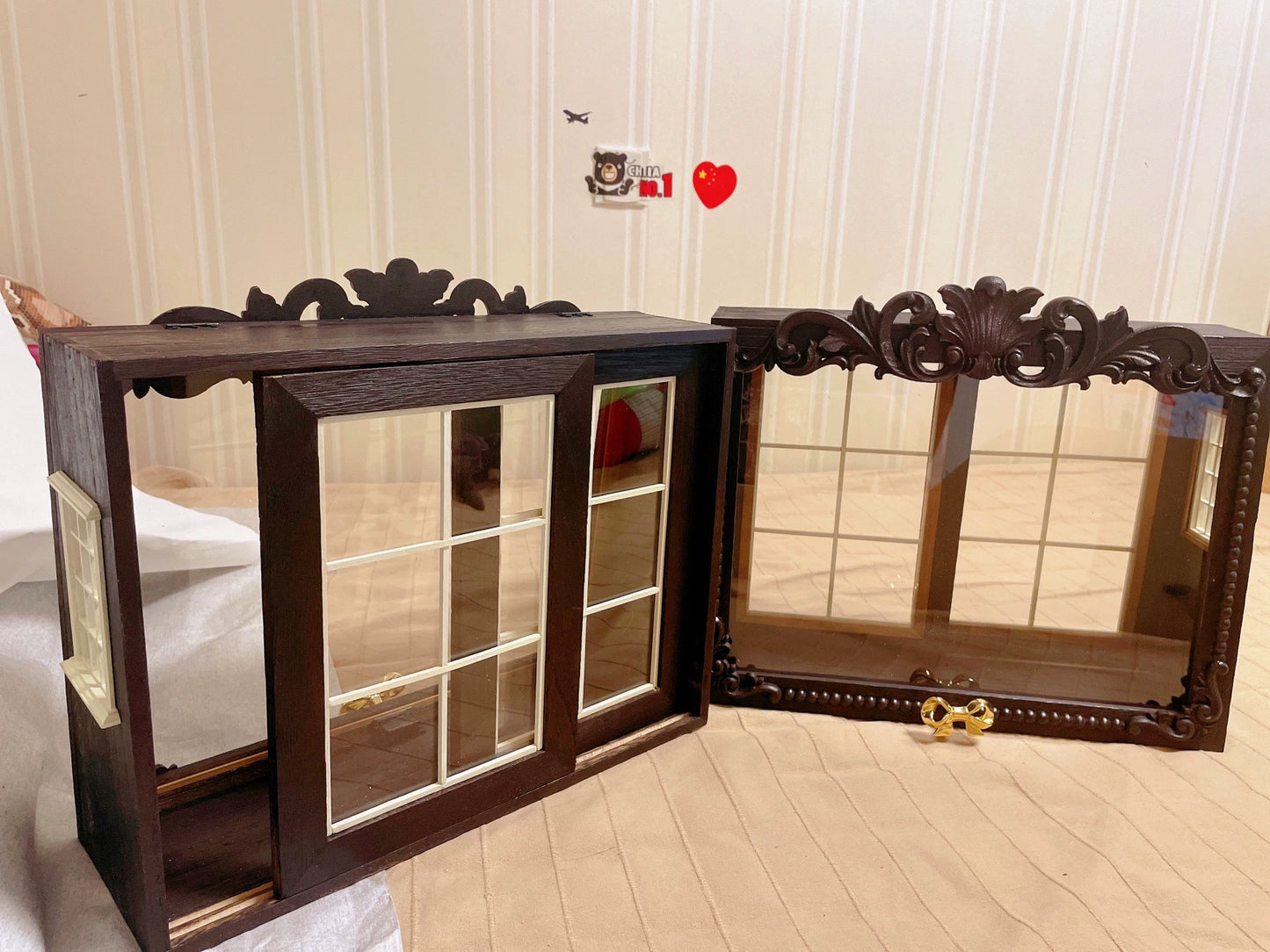 1:6 Scale Blythe Doll Wooden Vintage Distressed Dollhouse Custom Miniature Furniture