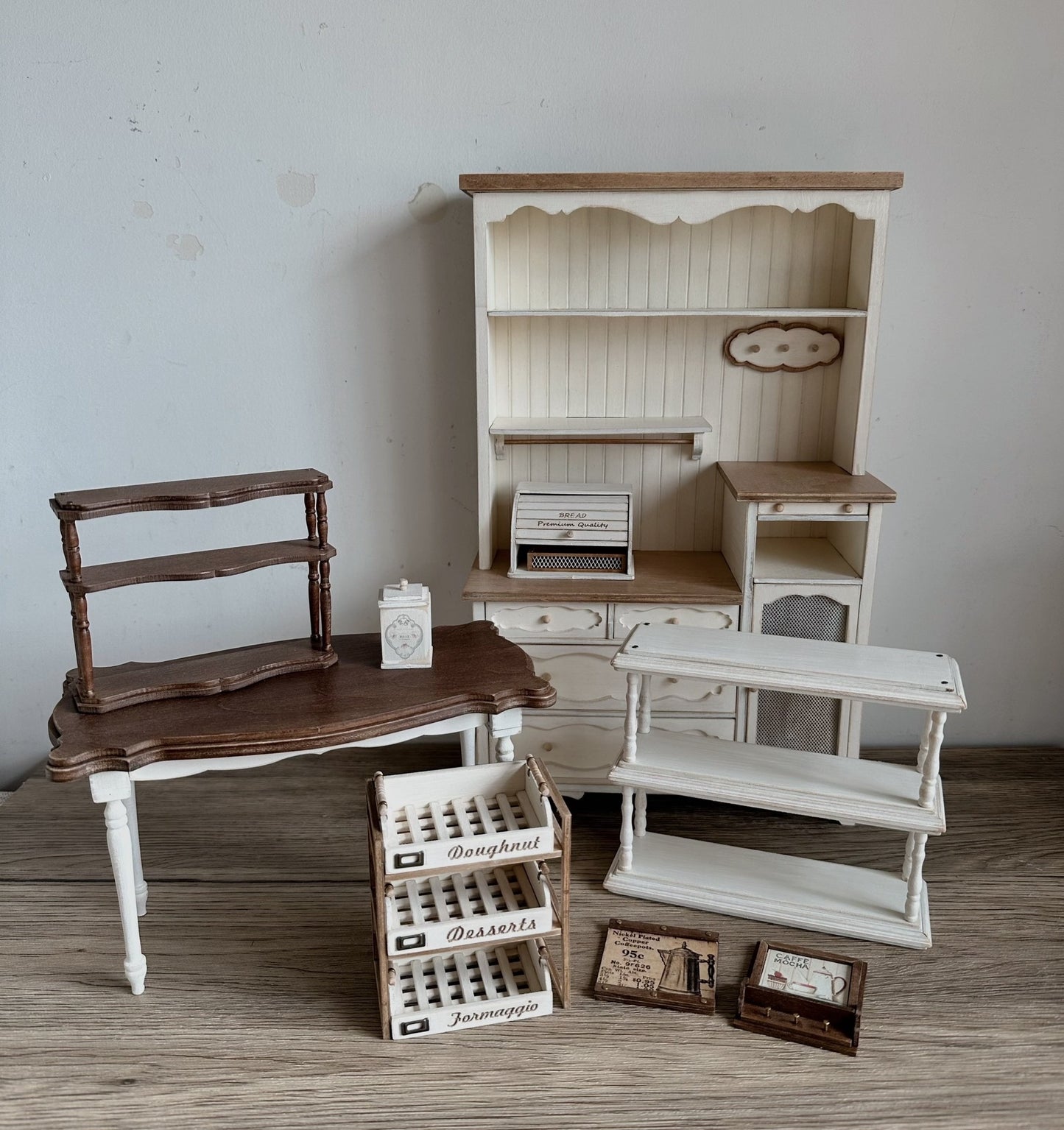 1:6 Scale Nordic Style Miniature Furniture For Blythe And Ob11 Dolls Custom Handmade Dollhouse Accessories