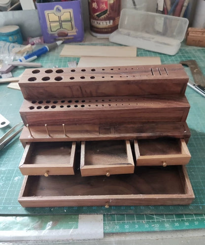 Bureau miniature à l'échelle 1:6 pour meubles de maison de poupée BJD Blythe