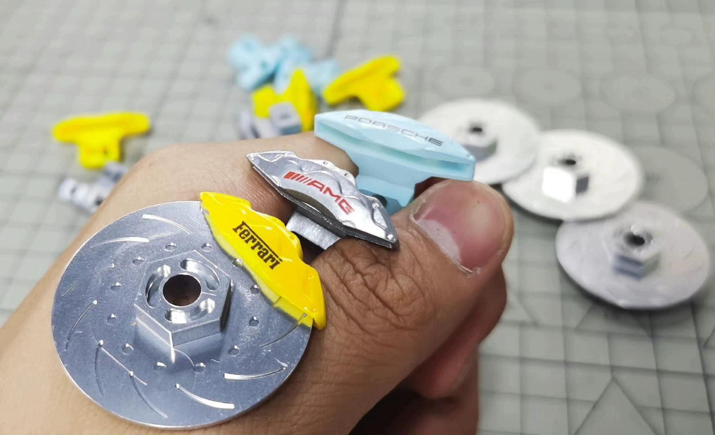 Étrier de frein à disque pour voiture de drift, échelle 1:10, pour 3Racing Sakura D4 D5 Series D5S, pièces de voiture miniature RC