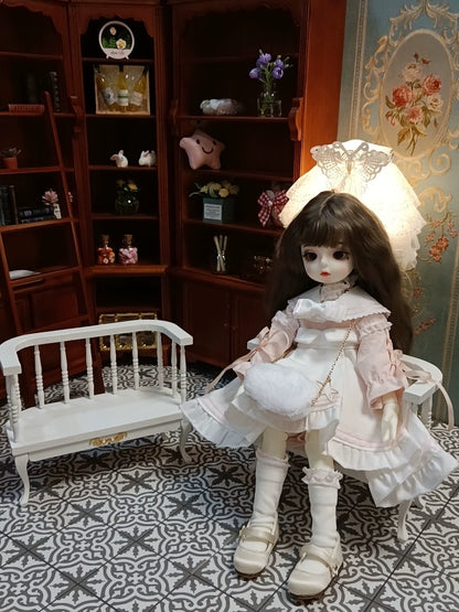 1:6 Scale Miniature Dollhouse Furniture Chair For BJD Blythe Dolls