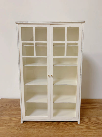 1:6 Scale 1:12 Scale Vintage Wooden Cabinet Miniature Dollhouse Furniture For Blythe Dolls