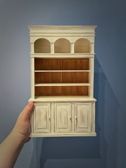 1:12 Scale Vintage Bookshelf Miniature Dollhouse Furniture