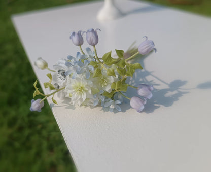 1:6 Scale Miniature Clay Flower BJD Blythe Dollhouse Decor