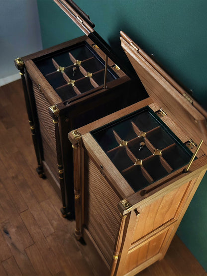 Cabinet dentaire miniature de style Eastlake à l'échelle 1:6 pour maison de poupée Blythe