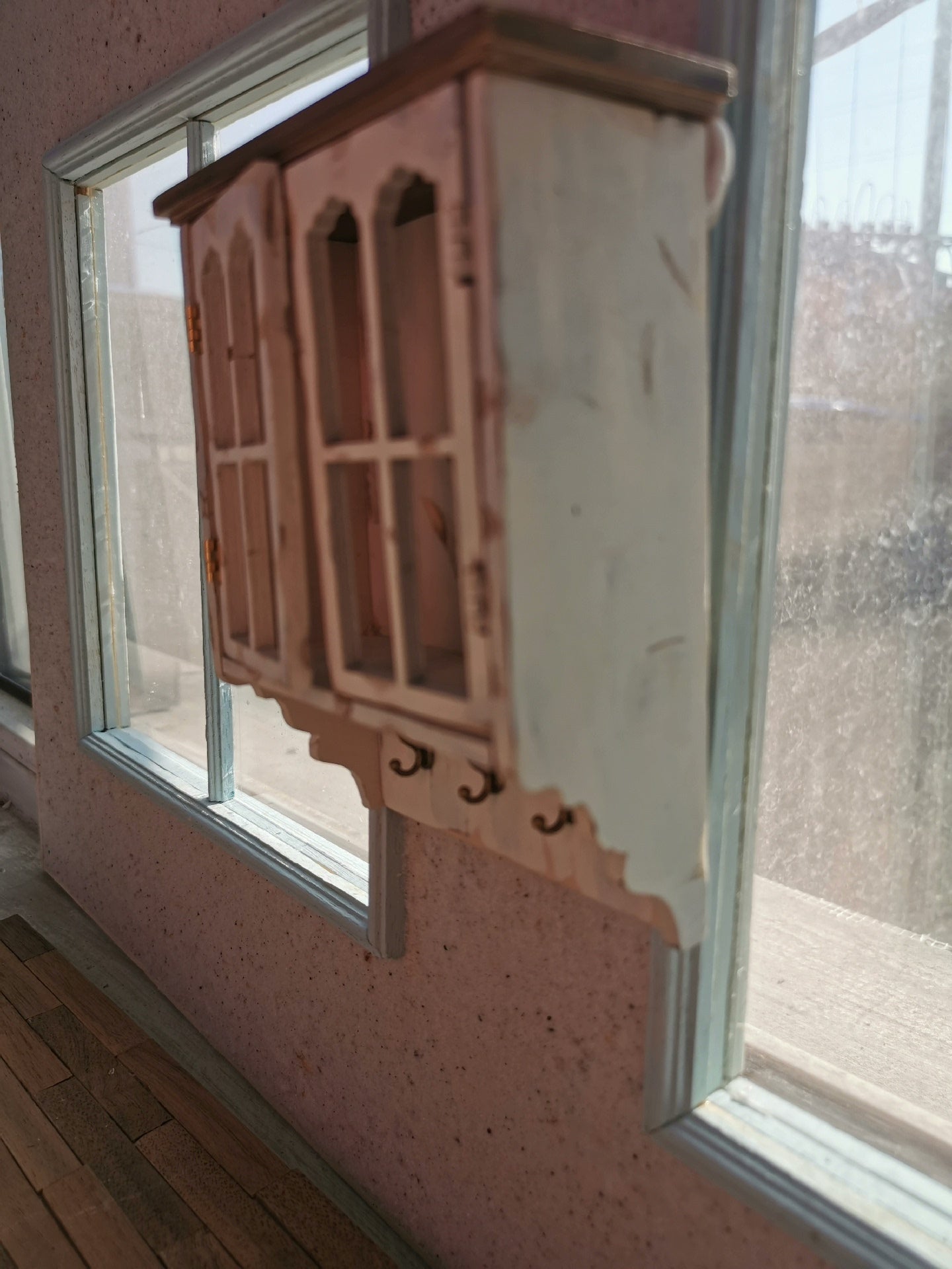 1:6 Scale Miniature Wall Mounted Shelf Vintage Dollhouse Furniture For Blythe And BJD Dolls