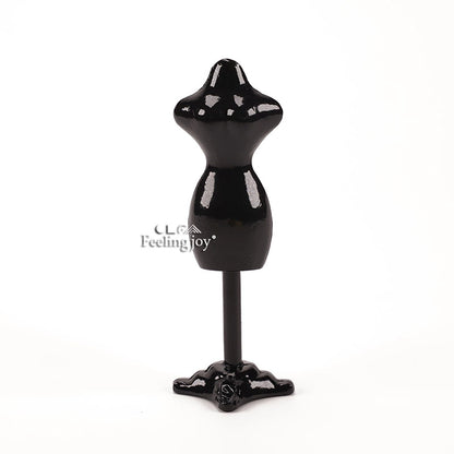 Muebles en miniatura para casa de muñecas a escala 1:12, soporte de madera para percha, para escena del bosque Molly de GSC