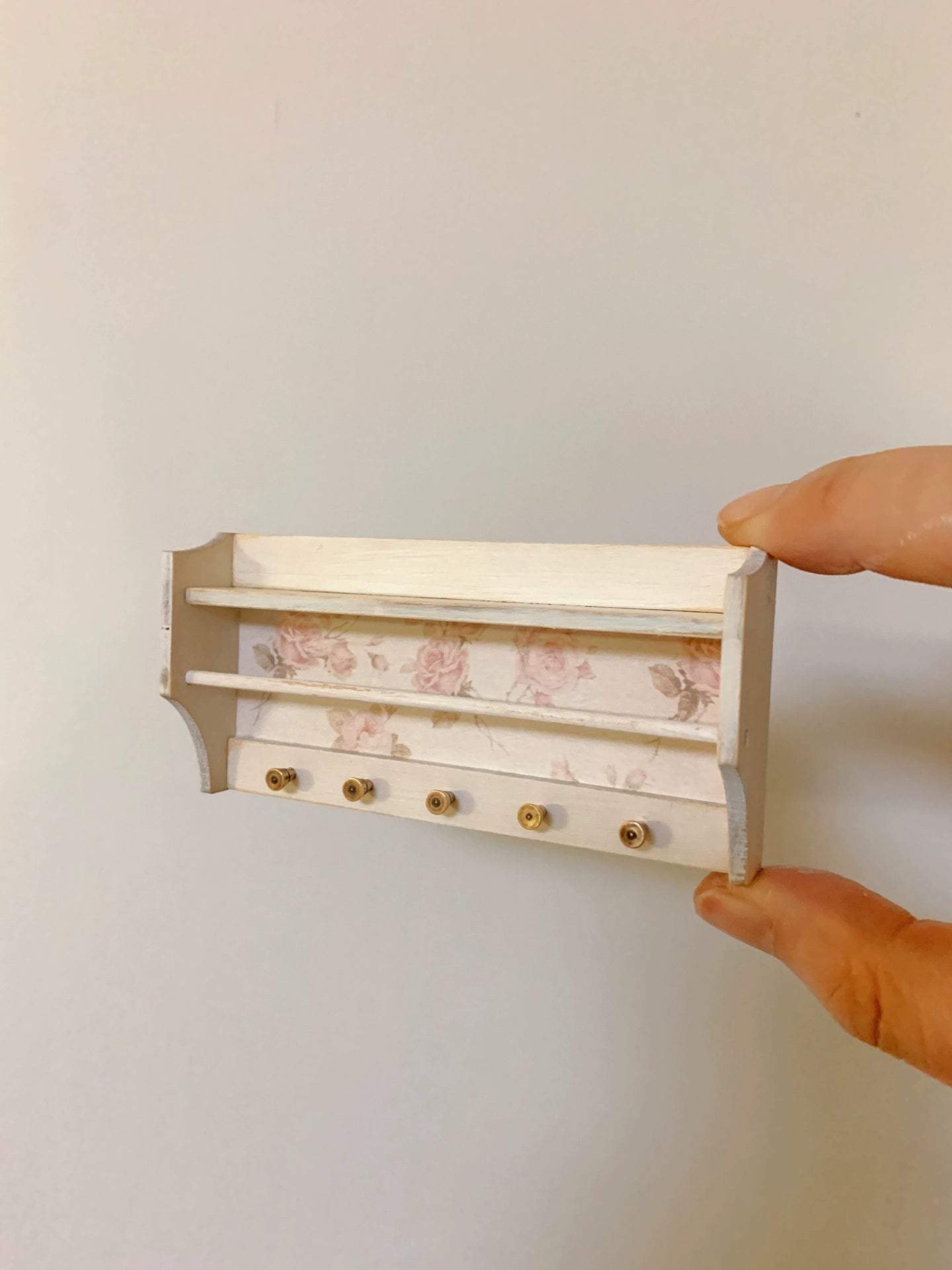 1:6 Scale 1:12 Scale Miniature Dollhouse Furniture Wooden Shelf Kitchen Spice Rack For Blythe Dolls