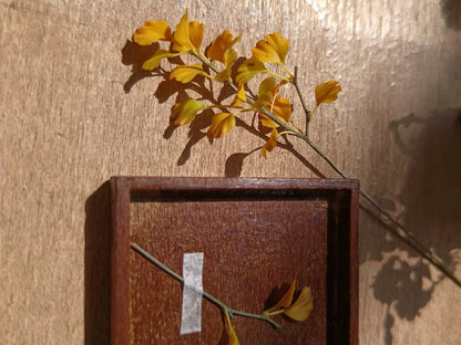 1:6 Scale Miniature Clay Ginkgo Flower BJD Blythe Dollhouse Decoration Accessory