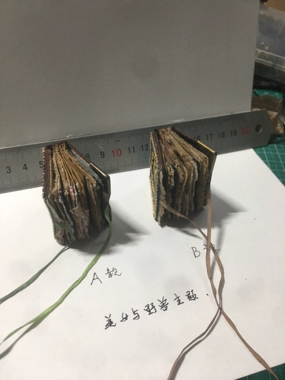 1:6 Scale Miniature Handmade Book Beauty And The Beast Notebook For Blythe Ob11 Dolls