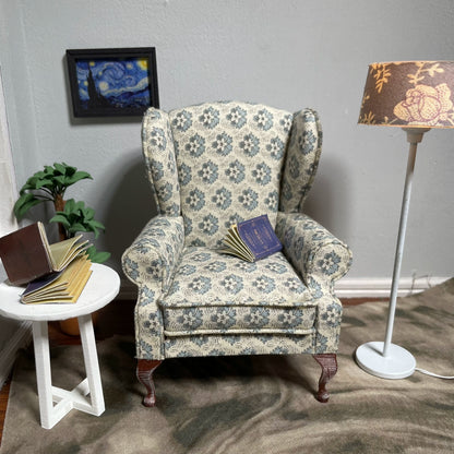 1:12 Scale Retro Armchair Miniature Dollhouse Furniture