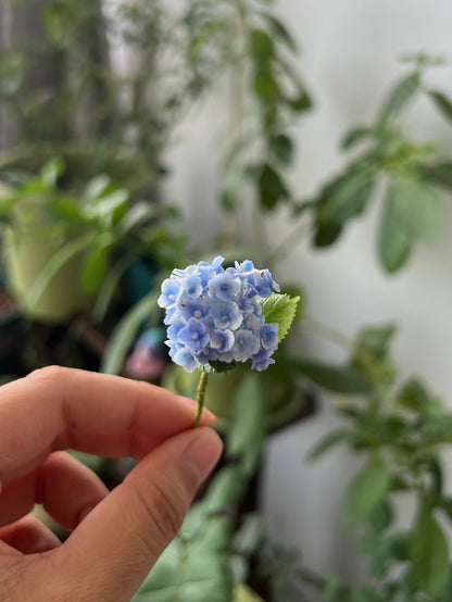1:6 Scale Miniature Hydrangea Peacock Dollhouse Accessory For Blythe Dolls