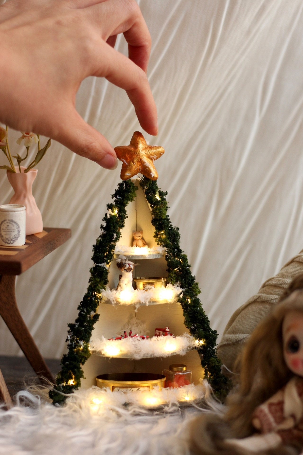 DIY Miniature Christmas Tree Material Kit