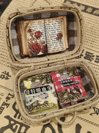 Meubles miniatures pour maison de poupée, style européen, échelle 1:12, pour exposition de figurines BJD