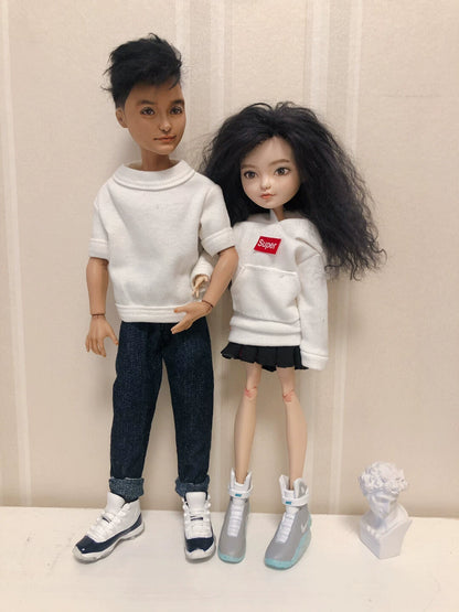 1:6 Scale Miniature Doll Hunter And Queen With Realistic Makeup