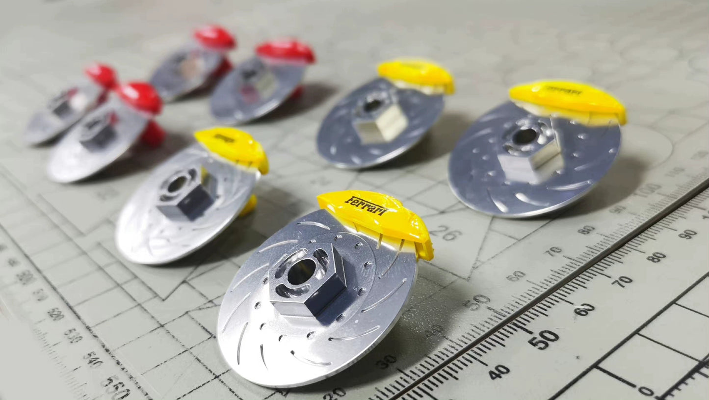 Étrier de frein à disque pour voiture de drift, échelle 1:10, pour 3Racing Sakura D4 D5 Series D5S, pièces de voiture miniature RC