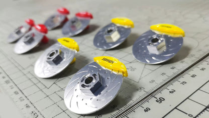 Étrier de frein à disque pour voiture de drift, échelle 1:10, pour 3Racing Sakura D4 D5 Series D5S, pièces de voiture miniature RC