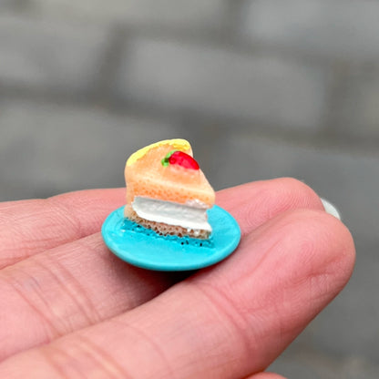 Muebles de casa de muñecas en miniatura a escala 1:12, accesorios para modelos BJD, comida, juego, deliciosos pasteles.
