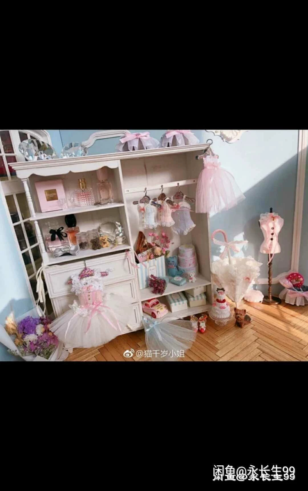 Mueble de madera para casa de muñecas en miniatura a escala 1:6