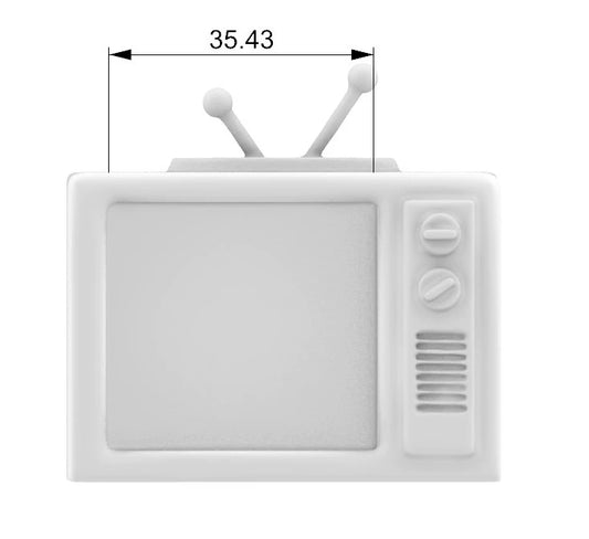 1:12 Scale Miniature TV Model Dollhouse Accessory