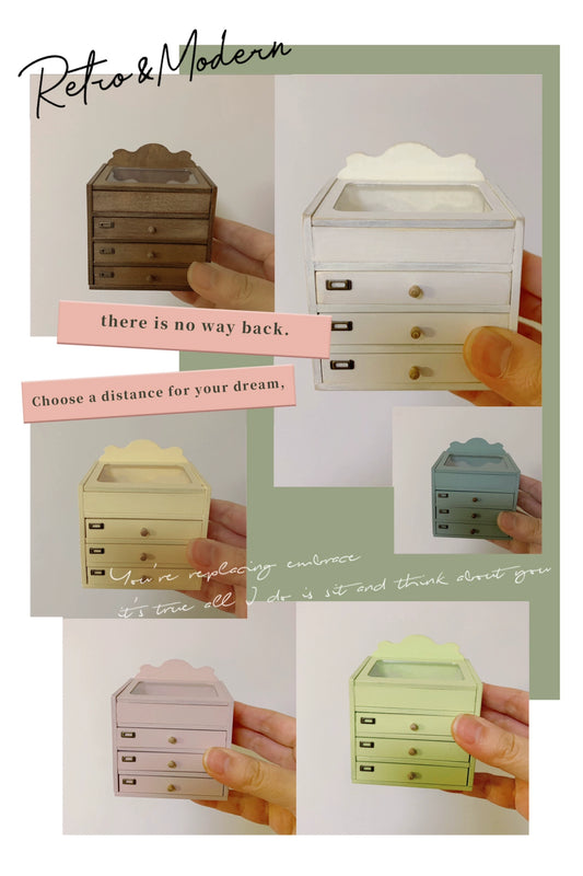 1:6 Scale Wooden Cabinet Wall Hanging Shelf Miniature Dollhouse Furniture For Blythe Doll Retro Kitchen Storage