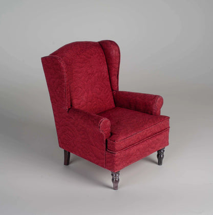 Fauteuil de salon minimaliste à l'échelle 1:6, meubles miniatures pour maison de poupée