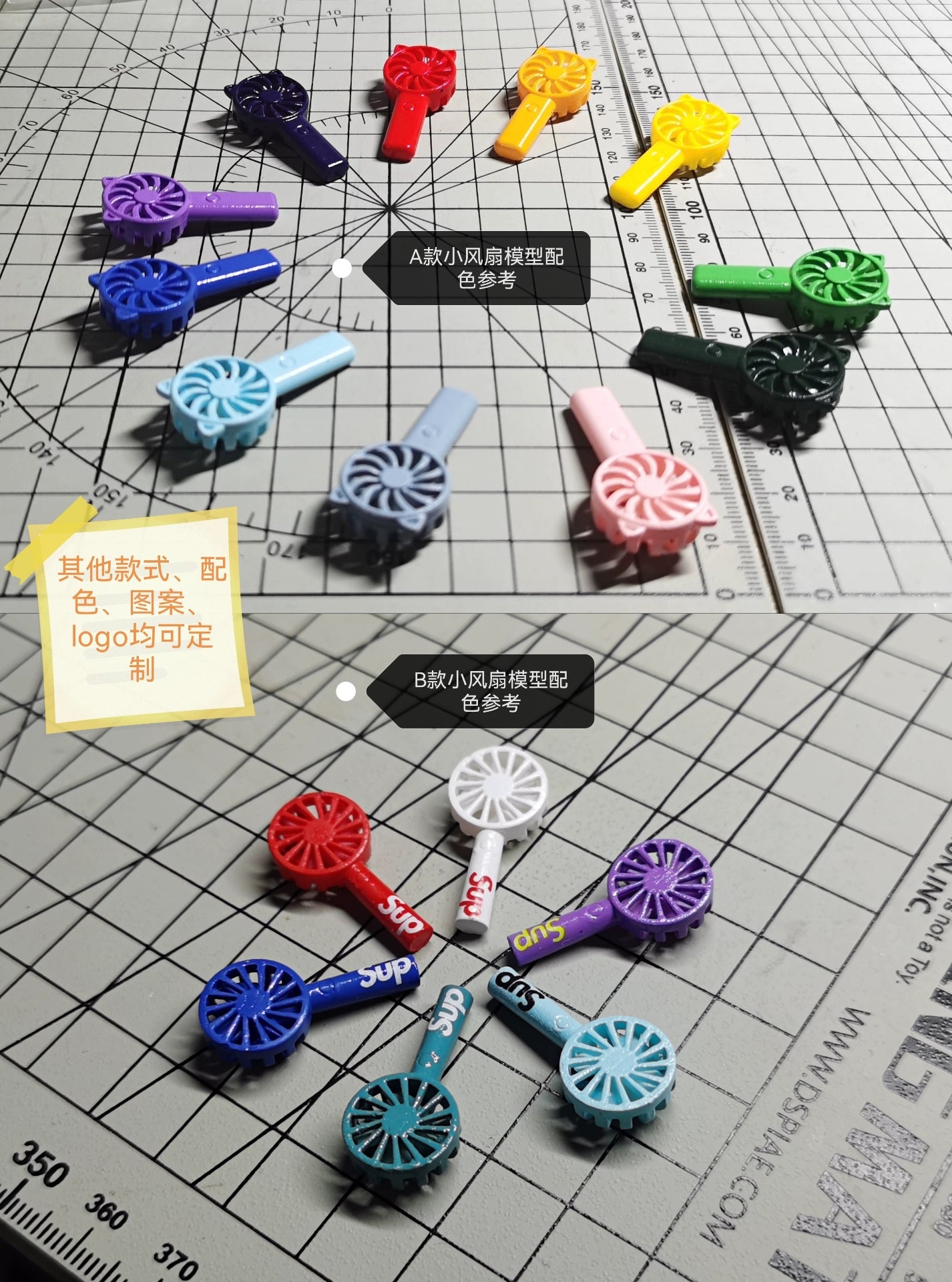 1:6 Scale Miniature Handheld Fan Blythe Dollhouse Accessory Hot Toys