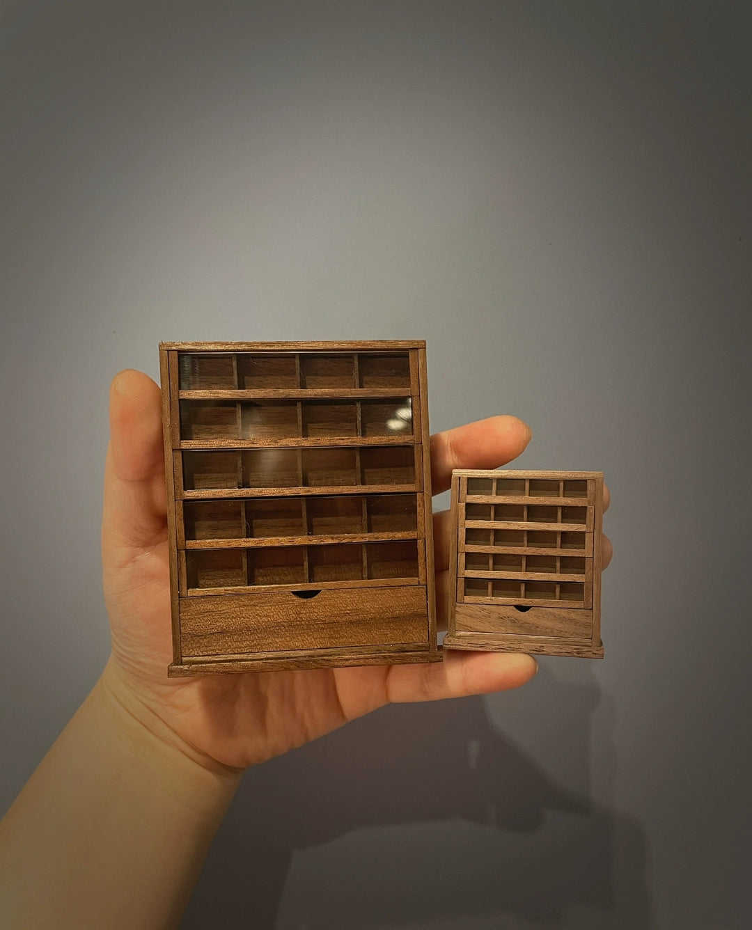Mueble de madera en miniatura para casa de muñecas Blythe OB11 a escala 1:6