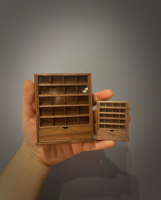 Mueble de madera en miniatura para casa de muñecas Blythe OB11 a escala 1:6