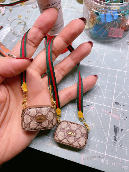 Bolso de diseñador en miniatura a escala 1:6 y 1:12, accesorio para casa de muñecas