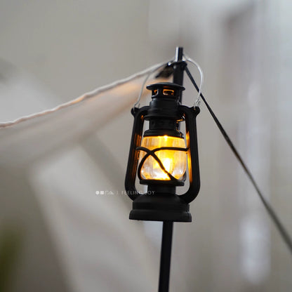 Lampe à huile miniature échelle 1:6, accessoire pour maison de poupée BJD Blythe, accessoires de simulation, décoration