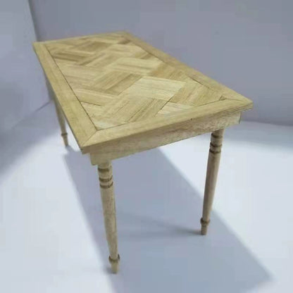 1:6 Scale Blythe Doll Photography Props Wooden French Style Miniature Dollhouse Furniture