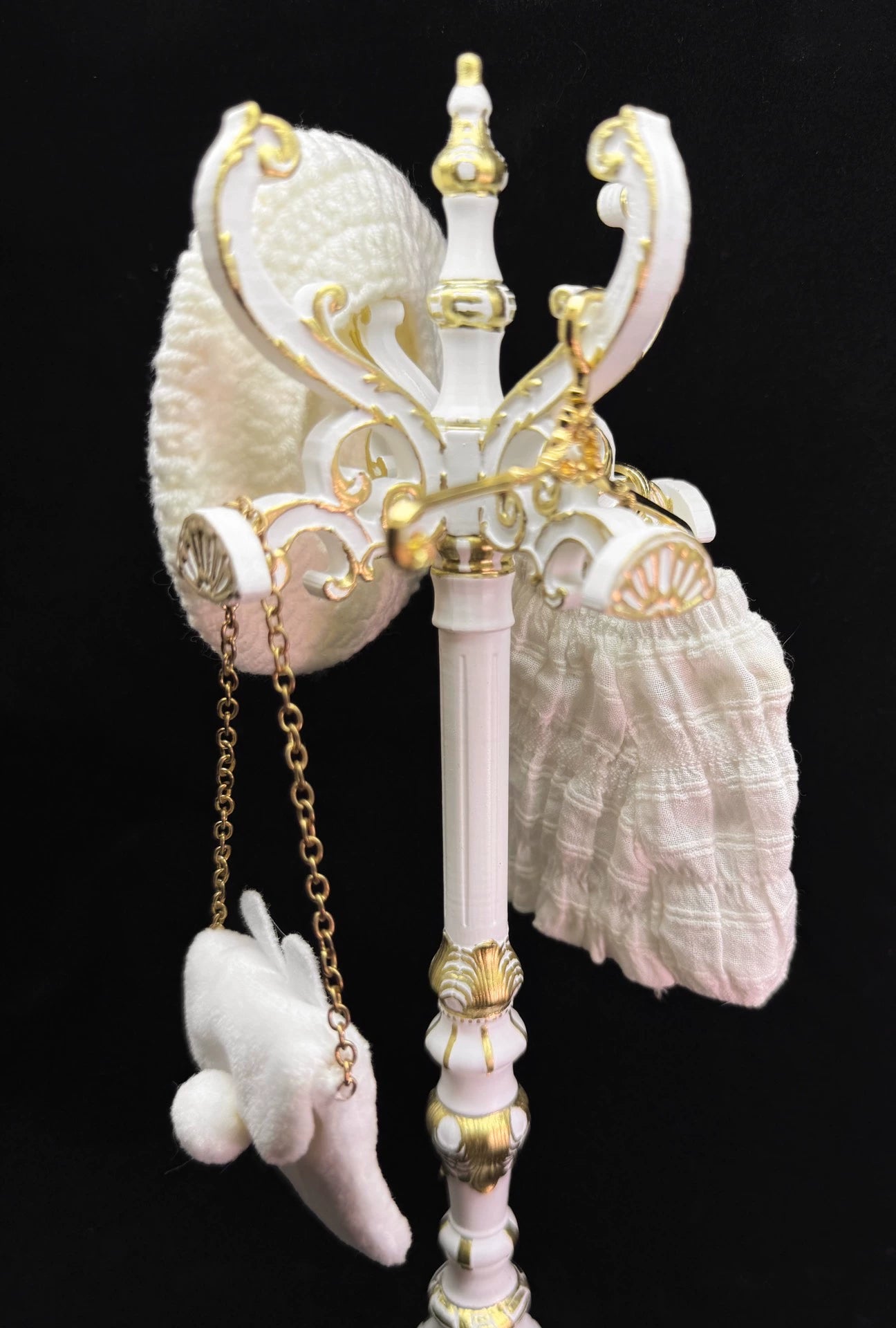 Échelle 1:6 Échelle 1:4 Échelle 1:3 BJD Porte-vêtements classique Meubles de maison de poupée miniatures