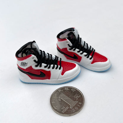 Accesorios para muñecas BJD a escala 1:6: Raqueta de tenis en miniatura y zapatillas para Blythe y figuras de acción.