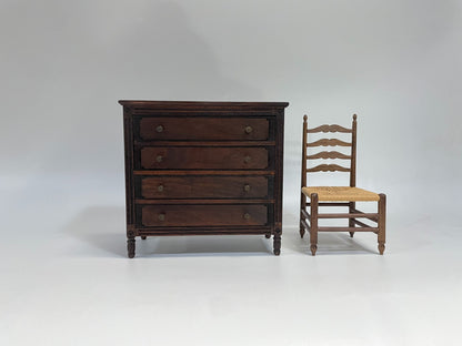 1:6 Scale Wooden Dresser Miniature Dollhouse Furniture