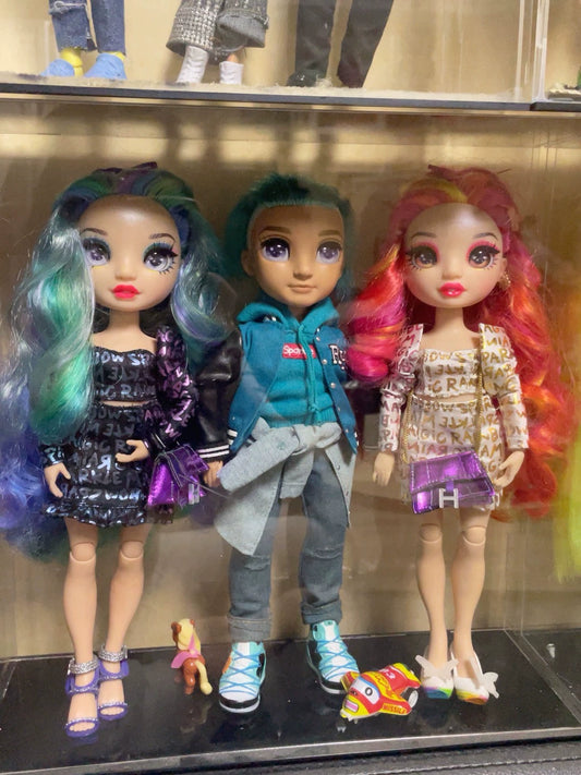 Ensemble de vêtements pour poupée Rainbow High à l'échelle 1:6 avec tenues et accessoires colorés