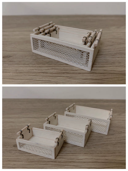 1:6 Scale Vintage Miniature Dollhouse Furniture For Blythe Dolls 1:12 Scale OB11 Compatible