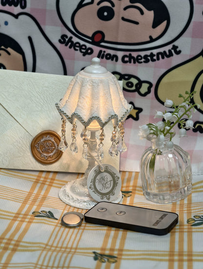 Lampe de table miniature pour maison de poupée, meubles BJD, échelle 1:3, échelle 1:4, échelle 1:6