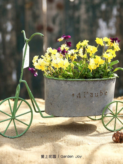Muebles en miniatura para jardinería, utensilios de hierro, modelo blanco, casa de muñecas, escena de pastelería, muebles en miniatura, escala 1:12