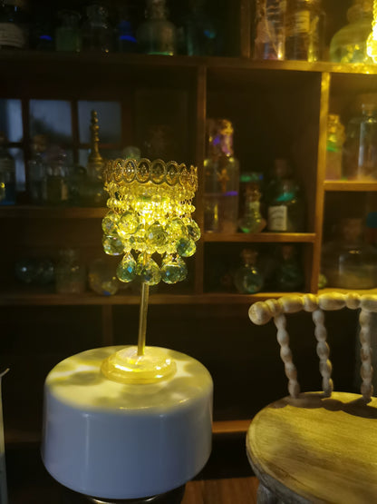 Silla de madera a escala 1:6, muebles de casa de muñecas en miniatura, taburete antiguo para muñecas Blythe