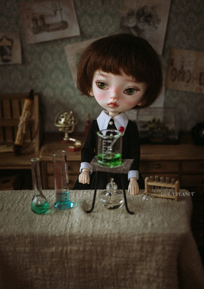 1:6 Scale Miniature Science Lab Experiment Scene Props For Blythe BJD Dollhouse