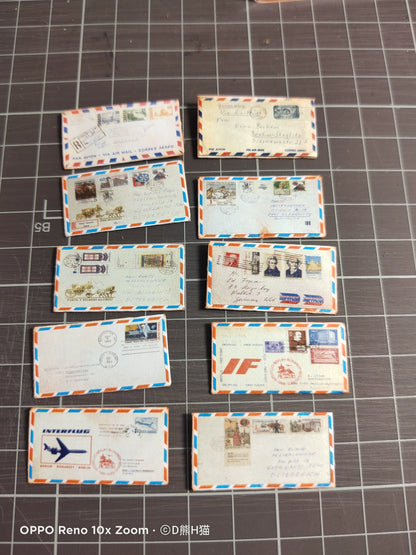 1:6 Scale Miniature Envelope Prop For Blythe BJD Dollhouse Scene