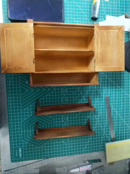 Mueble de madera en miniatura para casa de muñecas BJD, Blythe, Holala, Ob11, escala 1:6