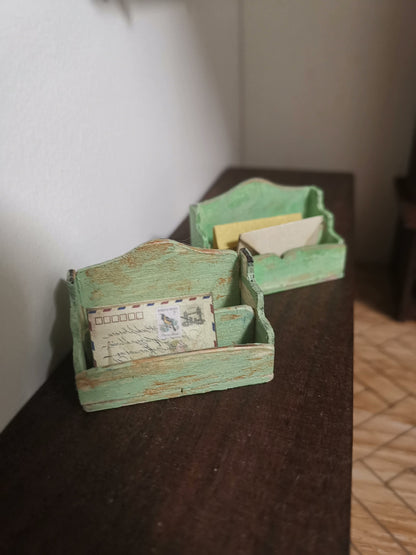 Decoración de muebles en miniatura