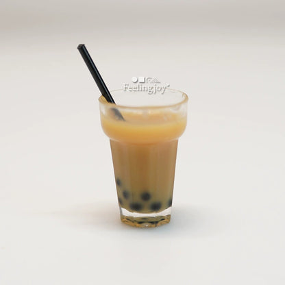 Service à thé miniature pour maison de poupée, échelle 1:6 et échelle 1:12, avec accessoires pour thé noir, citron et matcha