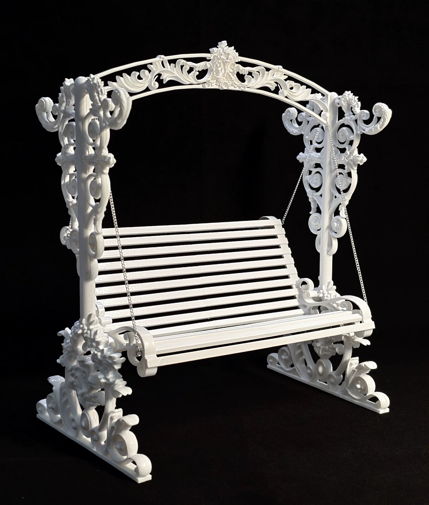 Chaise pivotante pour poupée BJD, échelle 1:3, échelle 1:4, échelle 1:6, échelle 1:12, meubles miniatures de jardin