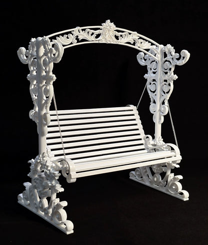 Chaise pivotante pour poupée BJD, échelle 1:3, échelle 1:4, échelle 1:6, échelle 1:12, meubles miniatures de jardin