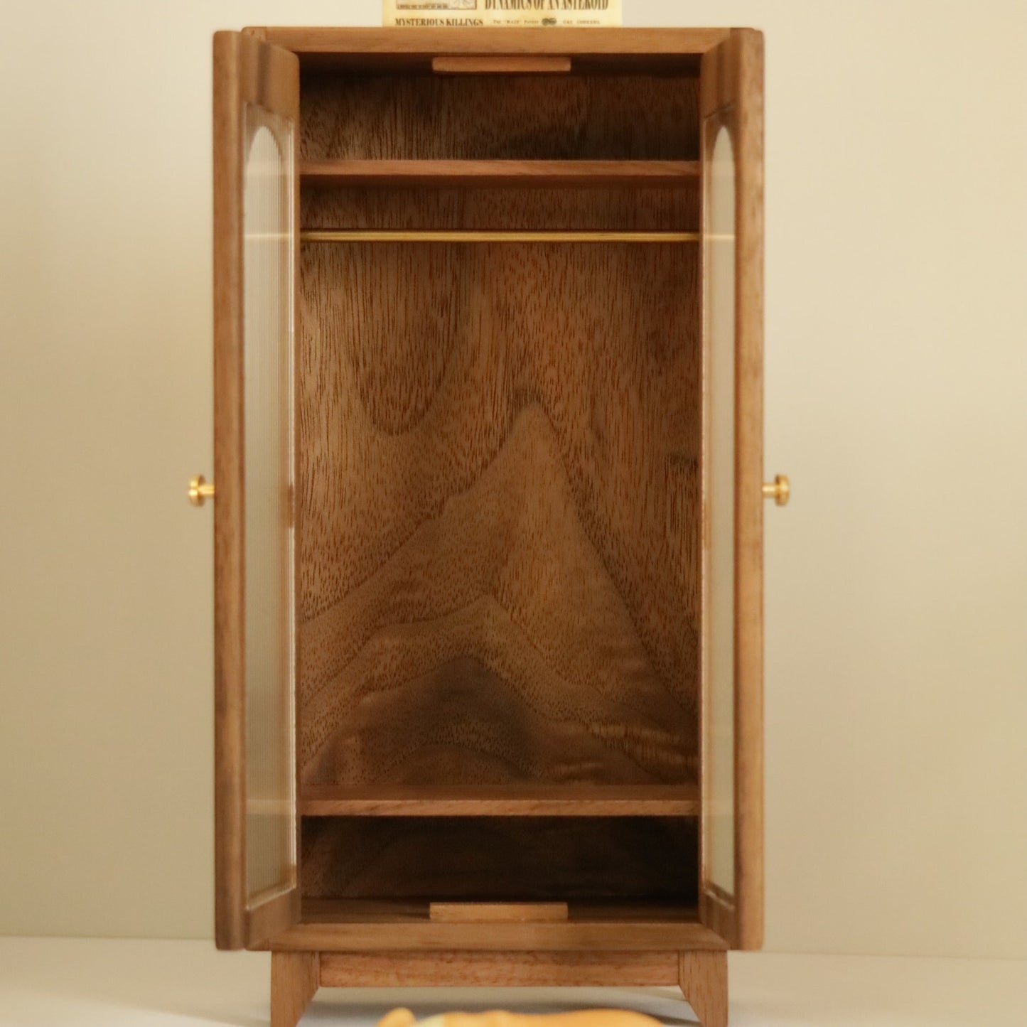 Armario de madera en miniatura a escala 1:6 para casa de muñecas Blythe BJD OB11