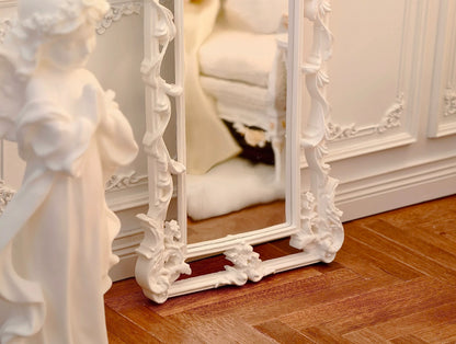 Miroir miniature sur pied pour poupée BJD, échelle 1:6, échelle 1:4, échelle 1:3, pour maison de poupée Blythe